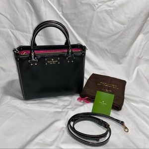LIKE NEW kate spade | Wellesley Small Quinn, black, with dust bag